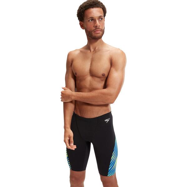 Speedo Mens Allover Digital Vcut Jammer - Professional Swimwear