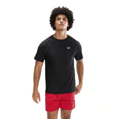 Speedo Essential Short Sleeve Swim Top Mens