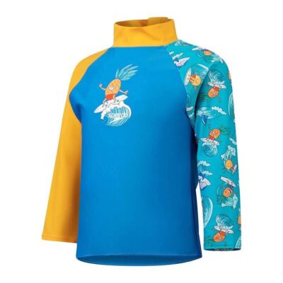 Speedo Toddler Boys Long Sleeve Printed Rashi