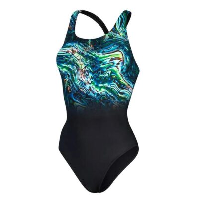 Speedo Placement Digi Powerback Womens
