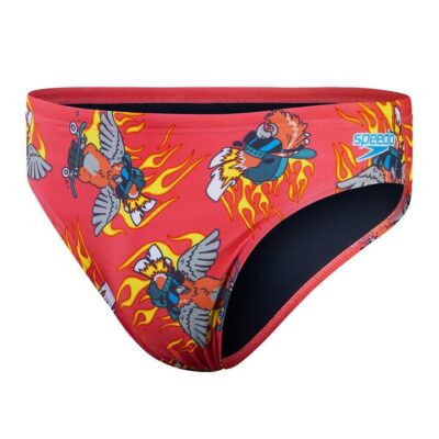 Speedo Escape Briefs Flaming Galah Mens