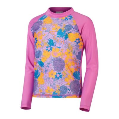 Speedo Girls Printed Longsleeve Rashi