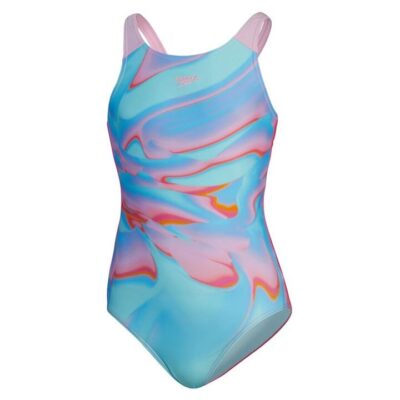 Speedo Printed Pulseback Girls