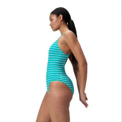 Speedo Womens Endurance+ Printed Medalist One Piece Professional Swimwear