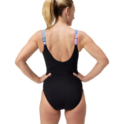 Speedo Womens Shaping Lunalustre Printed One Piece Professional Swimwear