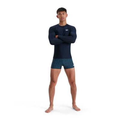 Speedo Mens Ls Rash Top