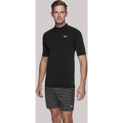 Speedo Mens Relaxed Short Sleeve Sun Top Professional Swimwear