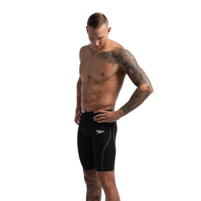 Speedo Mens Fastskin LZR Pure Intent 2.0 Backstroke Edition High Waist Jammer Professional Swimwear