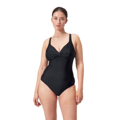 Speedo Womens Shaping Cross Knot One Piece