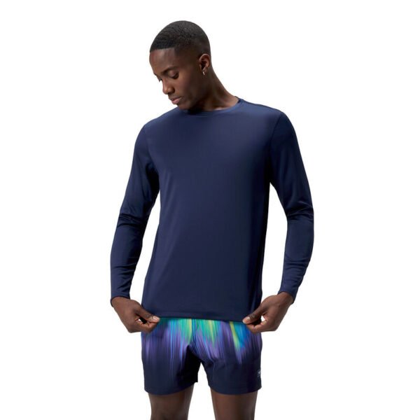 Speedo Mens Long Sleeve Graphic Swim Shirt
