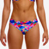 Show Funkita Ladies Sports Brief Wet Wave