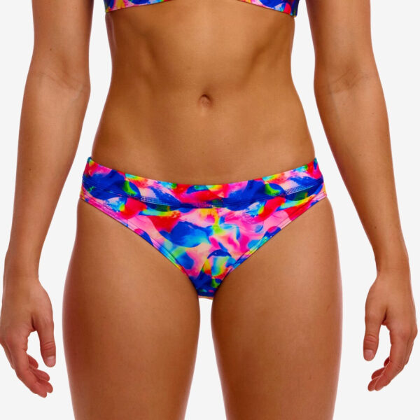 Funkita Ladies Sports Brief Wet Wave