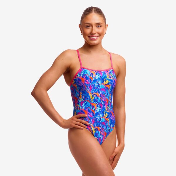Funkita Ladies Single Strap One Piece Dragons Den