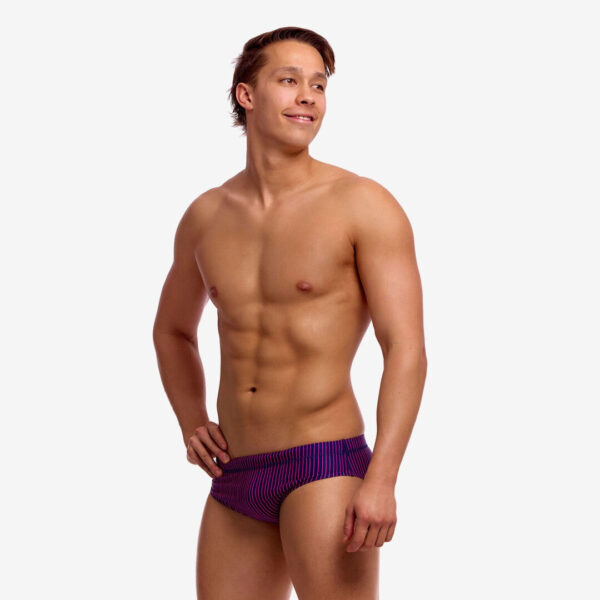 Funky Trunks Men’s Classic Brief Peach Tea