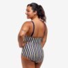 Show Funkita Ladies Ruched One Piece Admiralty Stripe (image 3)