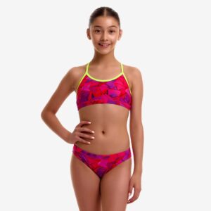 Funkita Girls Two Piece Try Pink