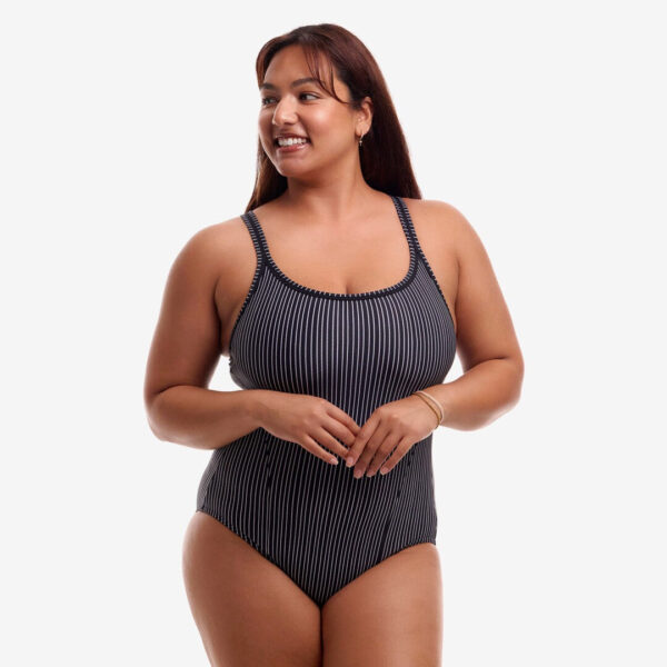 Funkita Ladies Locked In Lucy One Piece Pin Stripe