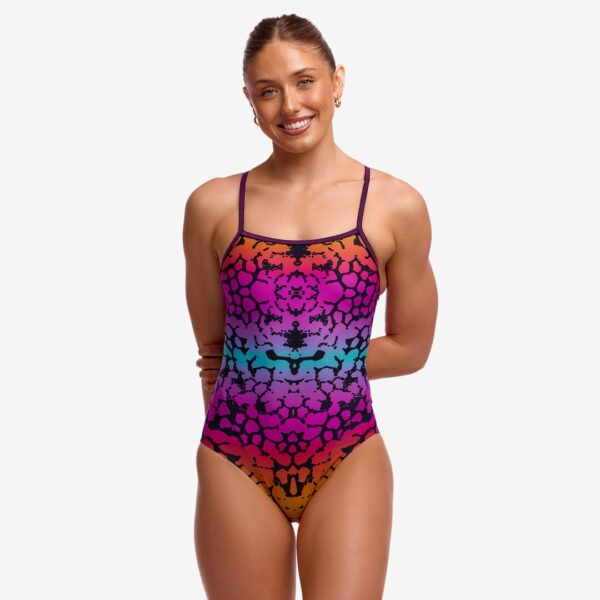 Funkita Ladies Single Strap One Piece Wild Animal