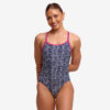 Show Funkita Ladies Diamond Back One Piece Stickler