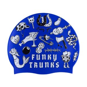 Funky Trunks Silicone Swimming Cap Scratchy