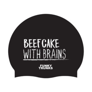 Funky Trunks Silicone Swimming Cap Beef Cake