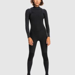 Roxy Women’s 3/2mm Swell Series Chest Zip Gbs Wetsuit