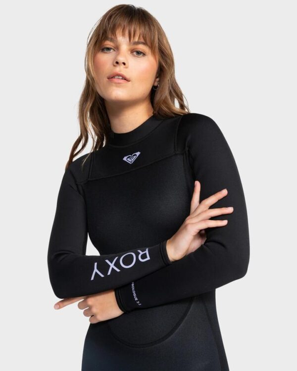 Roxy Women’s 3/2mm Prologue Women Back Zip Flt Wetsuit