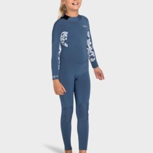 Roxy Girls 4-16 3/2mm Swell Series Back Zip Wetsuit