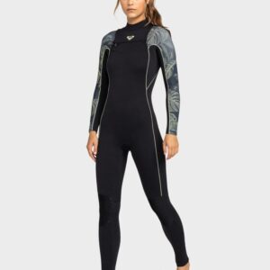 Roxy Women’s 4/3 Elite Xt Stretch Chestzip Wetsuit