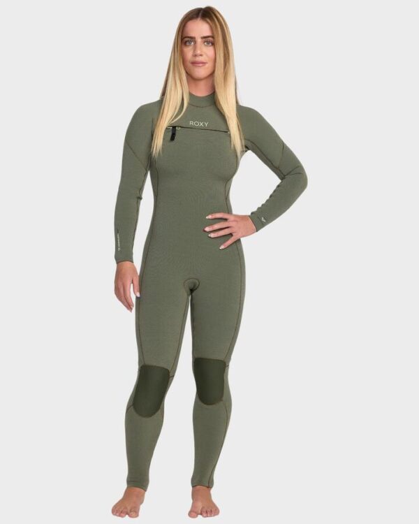 Roxy Women’s Primaloft 3/2mm Elite Xtra Stretch Chest Zip Wetsuit