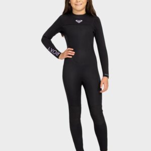 Roxy Girls 8-16 4/3 Prologue Girl Backzip Wetsuit