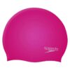 Show Speedo Junior’s Plain Moulded Silicone Swim Cap (image 2)