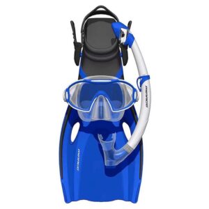 Mirage Junior’s Horizon Dry Silicone Mask, Snorkel & Fin Set