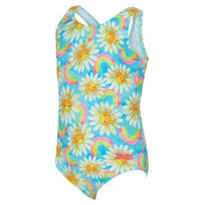 Zoggs Girl’s Daisy Scoopback One Piece Swimsuit