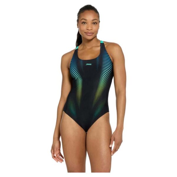 Zoggs Women’s Extender Mint Powerback One Piece Swimsuit