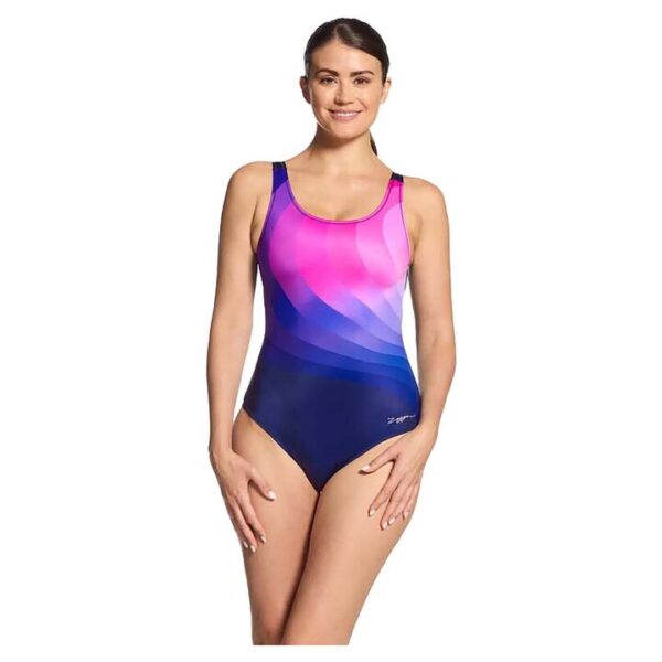 Zoggs Women’s Zephyr Scoopback One Piece Swimsuit