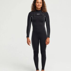 Roxy Women’s 4/3mm Elite Extra Stretch Chest Zip Wetsuit