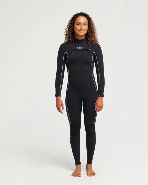 Roxy Women’s 4/3mm Elite Extra Stretch Chest Zip Wetsuit