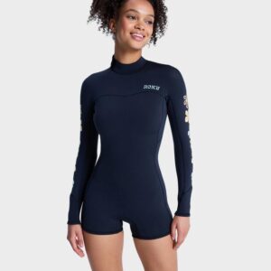 Roxy Women’s 2mm Swell Back Zip Natural Long Sleeve Springsuit