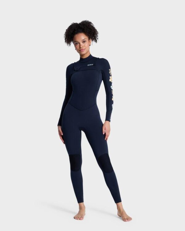 Roxy Women’s 3/2mm Swell Natural Chest Zip Wetsuit