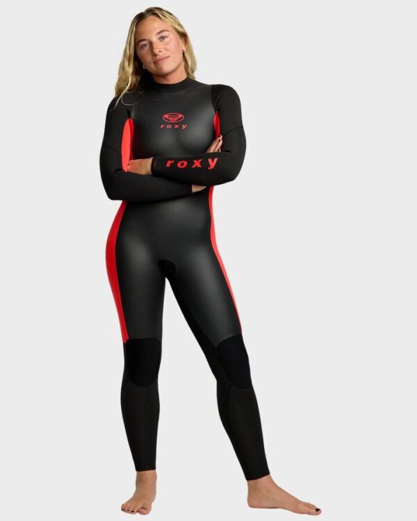 Roxy Women’s 3/2mm Icon Back Zip Wetsuit