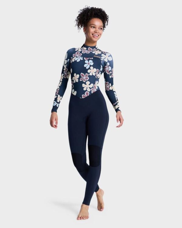 Roxy Women’s 3/2mm Swell Natural Back Zip Wetsuit