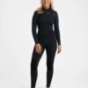 Show Roxy Women’s 3/2 Swell Natural Fullzip Wetsuit (image 2)