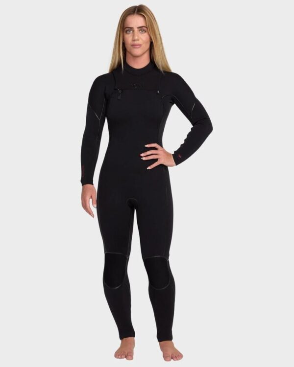 Roxy Women’s 3/2mm Elite Extra Stretch Chest Zip Wetsuit