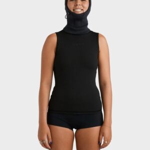 Roxy Women’s 2mm Swell Natural Hooded Vest Wetsuit
