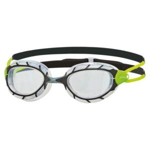 Zoggs Predator Clear Lens Swimming Goggles (Regular)
