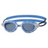 Show Zoggs Predator Smoke Lens Swimming Goggles (Regular)