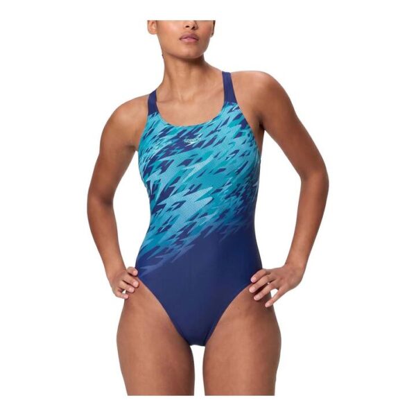 Speedo Women’s Hyperboom Placement Muscleback One Piece Swimsuit