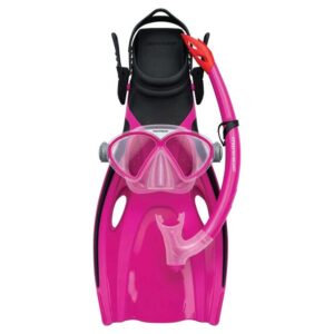 Mirage Junior’s Comet Silitex Mask, Snorkel & Fin Set