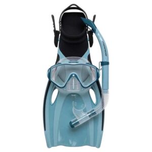 Mirage Oasis Siltex Mask, Snorkel & Fin Set